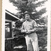 Grandpa Rudy at the lake, about 1950
