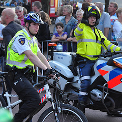 Leidens Ontzet 2011 – Taptoe – Police bikes