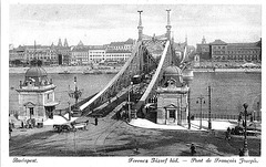Old postcards of Budapest – Frans-Joseph Bridge