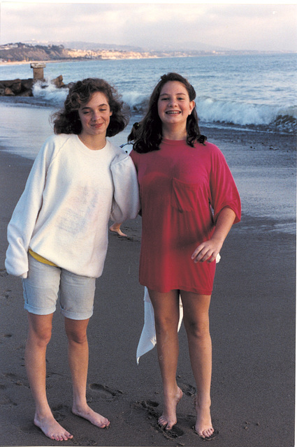 February Afternoon at Doheny Beach, 1991