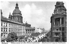 Old postcards of Budapest – Boulevard of Emperor William