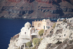 Cave houses and church