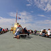 Top deck of the motor ship Friesland