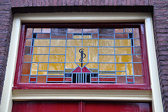 Window with the Rod of Asclepius