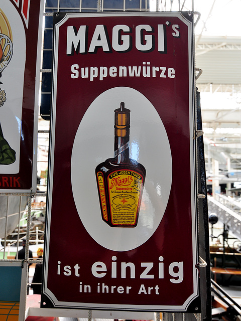 Technik Museum Speyer – Maggi advertisement