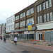 Work on several shops on the Breestraat in Leiden