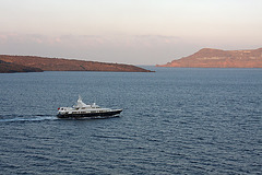 Cruising to Santorini