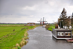 View of the Zuid Zijdervaart near Hoogmade