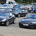 Cars of the spectators at the Nürburgring