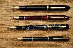 Some of my fountain pens