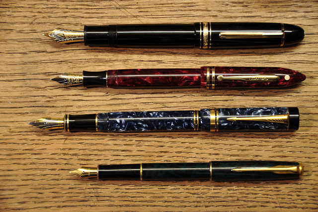Some of my fountain pens
