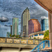 Framed Tampa Skyline