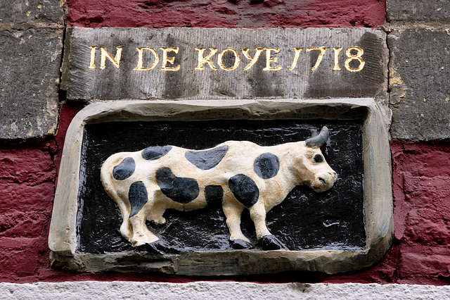 1718 Gable stone "In de koye"