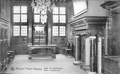 Old postcards of Museum Plantin Moretus – Tapestry Salon