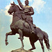 Old postcards of Kiev – Monument to Nikolai Shchors 1954