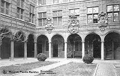 Old postcards of Museum Plantin Moretus – Inner Court