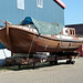 Old ship in the harbour of IJmuiden