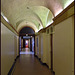 old hospital corridor