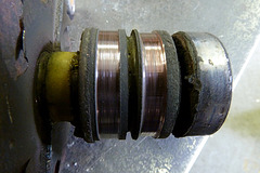 Old alternator – worn-out rings
