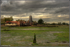 The Old Mill, Langstone Harbour (original HDR before mono conversion)
