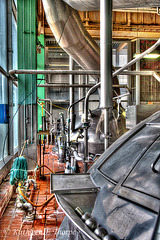 Yuengling Brewery Boiler Room Where Mash is Bolied HDR 052213-002