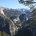 Half Dome and upper Yosemite Valley.