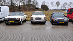 Mercedes-Benzes S, E and C class