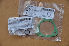 New gaskets for the diesel pump