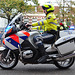 Leidens Ontzet 2011 – Motorcycle cop