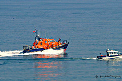 Cromer Lifeboat on a mission
