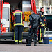 Leiden Fire Department in action