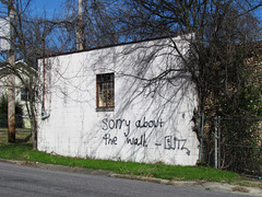 Graffiti Apology