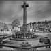 Exmouth War Memorial - Black & White version