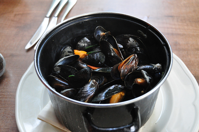 I ate this: Mussels