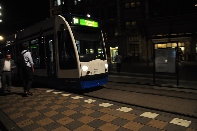 Amsterdam tram 2015 on service on line 1