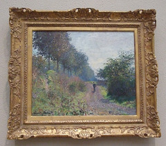 Sheltered Path by Monet in the Philadelphia Museum of Art, August 2009