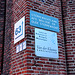 Old sign of the Biology department of Leiden University