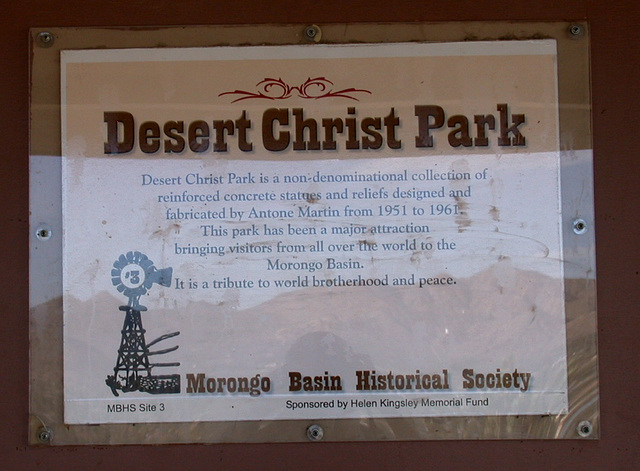 Yucca Valley Desert Christ Park 4109a