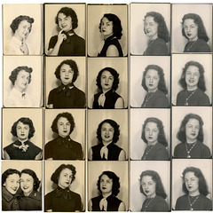Photobooth Girl in Forty Poses (Nos. 1-20)