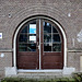 An entrance of the old Pathology Lab of Leiden University