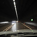 Driving through the Pfändertunnel