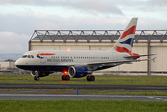 G-EUNA A318-112 British Airways
