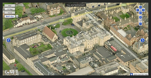 Bing aerial view of Oxford Radcliffe Infirmary (3 of 12)
