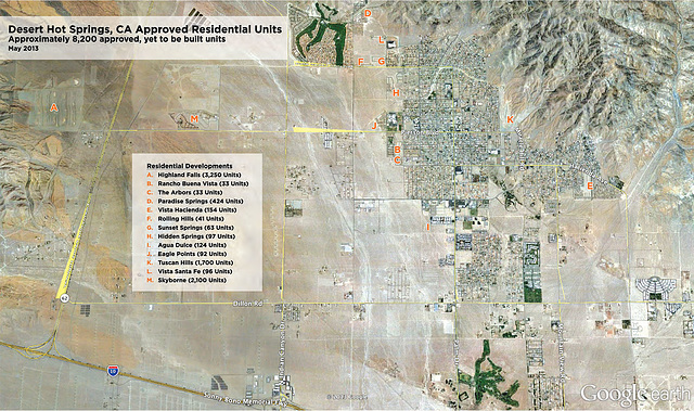 Desert Hot Springs Residential Project Overlay