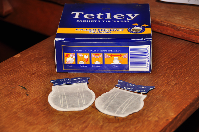 Tetley's tea – Sachet tir'press