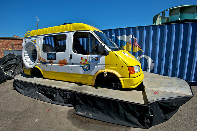 Ice cream van hovercraft