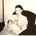Mom and me. Salt Lake City, April, 1947.