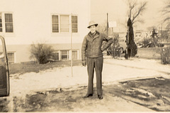 Dad, Salt Lake City, 1946 and 47.
