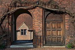 Arch and Door - Abbot's Hospital, Guildford (Non HDR version)
