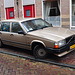 1986 Volvo 740 GLE Automatic with a flat tyre